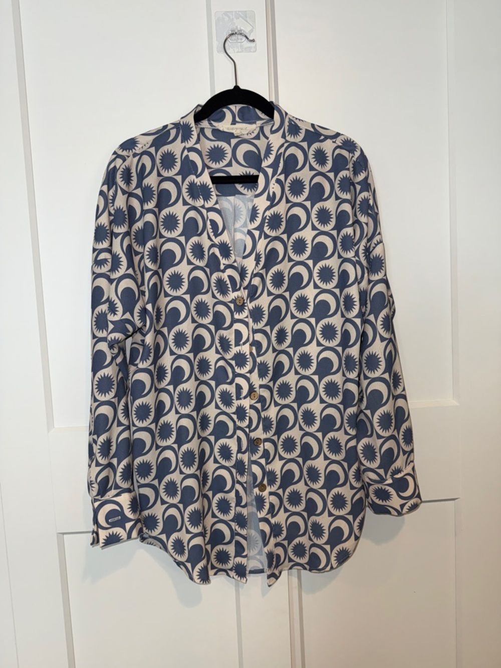 HDYWT Essential Button Down - Geo Size XS